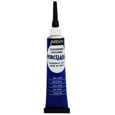 Inny producent Pebeo cloisonné pébéo ming blue - porcelana 150, tubka 20 ml Inny producent Pebeo cloisonné pébéo ming blue - porcelana 150, tubka 20 ml