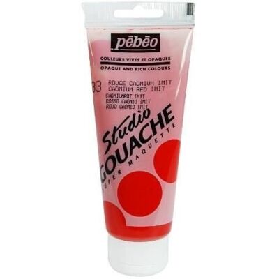 PEBEO PÉBÉO FARBA GOUACHE 1 TUBA 100 ML CZERWONA C… PEBEO PÉBÉO FARBA GOUACHE 1 TUBA 100 ML CZERWONA C…