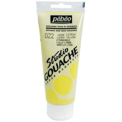 PEBEO PÉBÉO FARBA GOUACHE 1 TUBKA 100 ML ŻÓŁTA C… PEBEO PÉBÉO FARBA GOUACHE 1 TUBKA 100 ML ŻÓŁTA C…