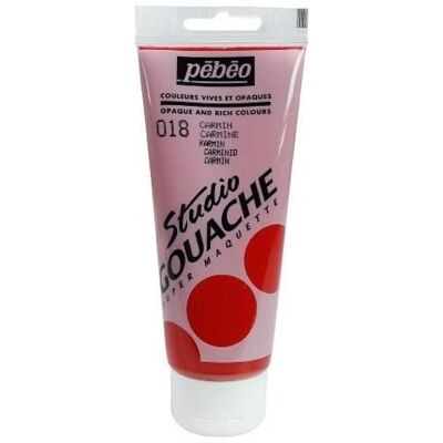 PEBEO PÉBÉO FARBY GOUACHE 1 TUBKA 100 ML KARMINOWY… PEBEO PÉBÉO FARBY GOUACHE 1 TUBKA 100 ML KARMINOWY…