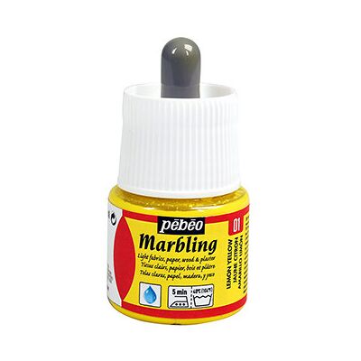 Pebeo Marbling Farba 45Ml Jaune Citron Pebeo Marbling Farba 45Ml Jaune Citron