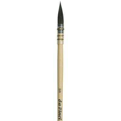 Pędzel Akwarelowy Da Vinci French, Okrągły, Seria 418 Nr-2 (2/0) Pędzel Akwarelowy Da Vinci French, Okrągły, Seria 418 Nr-2 (2/0)