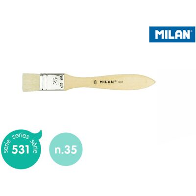 Pędzel Milan Spalter Szczecinowy Seria 531 Nr 35 Blister Pędzel Milan Spalter Szczecinowy Seria 531 Nr 35 Blister