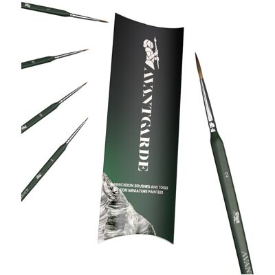 inna (Inny) Pędzle AvantGarde Tools - Green Line Base Set inna (Inny) Pędzle AvantGarde Tools - Green Line Base Set