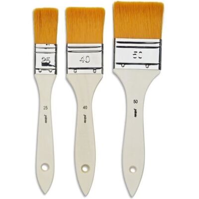 PEBEO Pędzle spatule - Pébéo - Poliamid złoty - N 25, N 40, N 50 PEBEO Pędzle spatule - Pébéo - Poliamid złoty - N 25, N 40, N 50