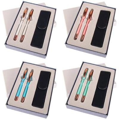 Inny producent Pióro + długopis Master w etui ES Inny producent Pióro + długopis Master w etui ES