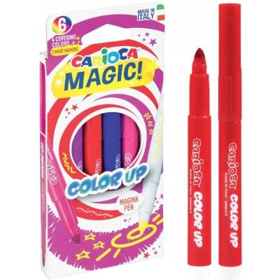 Pisaki Magic Colorup 6 Kolorów Carioca, Carioca Pisaki Magic Colorup 6 Kolorów Carioca, Carioca