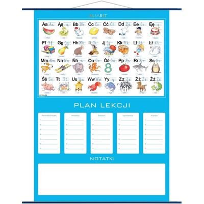 Artglob Plan lekcji - alfabet Artglob Plan lekcji - alfabet