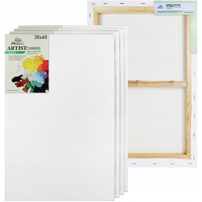 Płótno Malarskie Do Malowania 30x60 Phoenix Podobrazie Blejtram Zestaw 5szt Płótno Malarskie Do Malowania 30x60 Phoenix Podobrazie Blejtram Zestaw 5szt