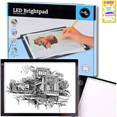 Pltb PODŚWIETLANA Tablica Do Rysowania LED DESKA KREŚLARSKA TABLET Kalka A4 PREZENT DLA DZIECKA + EBOOK Pltb PODŚWIETLANA Tablica Do Rysowania LED DESKA KREŚLARSKA TABLET Kalka A4 PREZENT DLA DZIECKA + EBOOK