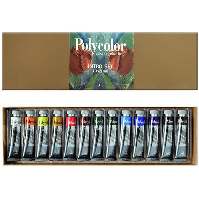 Maimeri Polycolor, zestaw farb akrylowych, 13 x 20 ml Maimeri Polycolor, zestaw farb akrylowych, 13 x 20 ml