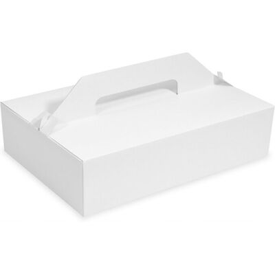 WIMEX s.r.o. - PAP 27 x 18 x 8 cm - Biały - Tortowe pudełko WIMEX s.r.o. - PAP 27 x 18 x 8 cm - Biały - Tortowe pudełko