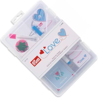 Prym Love - 7 szt - Zestaw do haftu dla początkujących Prym Love - 7 szt - Zestaw do haftu dla początkujących