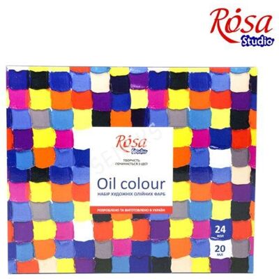 ROSA, Farby Olejne 24X20Ml ROSA, Farby Olejne 24X20Ml