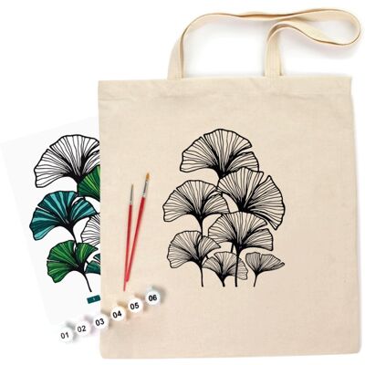 Rosa Talent Ecobag Do Kolorowania Gingo Leaves 38×42 Cm - Bawełna 220 G/m² Rosa Talent Ecobag Do Kolorowania Gingo Leaves 38×42 Cm - Bawełna 220 G/m²