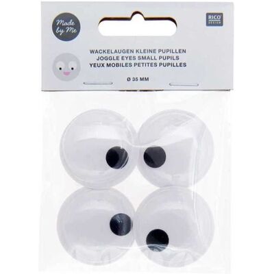 Inny producent Ruchome oczy Ø 35 mm - małe źrenice Inny producent Ruchome oczy Ø 35 mm - małe źrenice