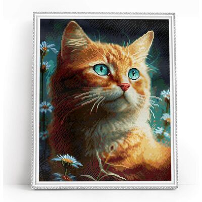 Varvikas Grupp OU Rudy Kot 40×50 cm - Mozaika Diamentowa 5D Varvikas Grupp OU Rudy Kot 40×50 cm - Mozaika Diamentowa 5D