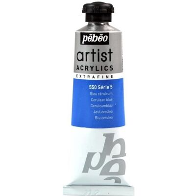 PEBEO Rurka 37 ml Farba Artystyczna Akrylowe Extra fine NIEBIESKI CERULUM PEBEO Rurka 37 ml Farba Artystyczna Akrylowe Extra fine NIEBIESKI CERULUM