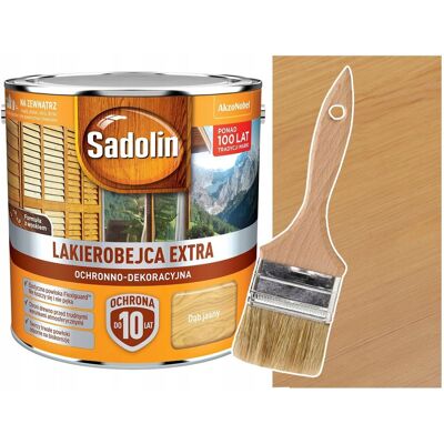 Akzo Nobel Sadolin Lakierobejca drewna EXTRA Dąb Jasny 0,75L Akzo Nobel Sadolin Lakierobejca drewna EXTRA Dąb Jasny 0,75L