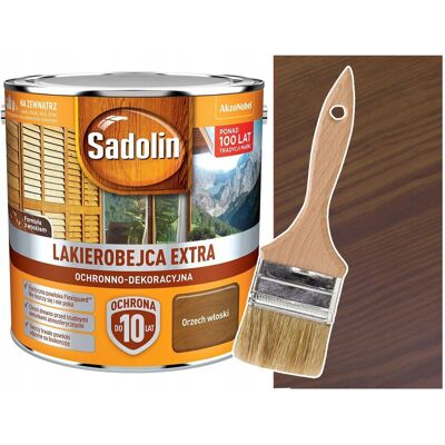 Akzo Nobel Sadolin Lakierobejca EXTRA Orzech Włoski 0,75L Akzo Nobel Sadolin Lakierobejca EXTRA Orzech Włoski 0,75L
