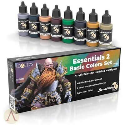 Farby Scale75 - Zestaw 2 Podstawowych Kolorów Farby Scale75 - Zestaw 2 Podstawowych Kolorów