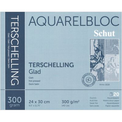 Clairefontaine Schut TERSCHELLING GLAD – blok do akwareli 300g 240x300mm Clairefontaine Schut TERSCHELLING GLAD – blok do akwareli 300g 240x300mm