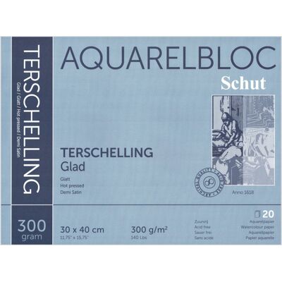 Clairefontaine Schut TERSCHELLING GLAD – blok do akwareli 300g 300x400mm Clairefontaine Schut TERSCHELLING GLAD – blok do akwareli 300g 300x400mm