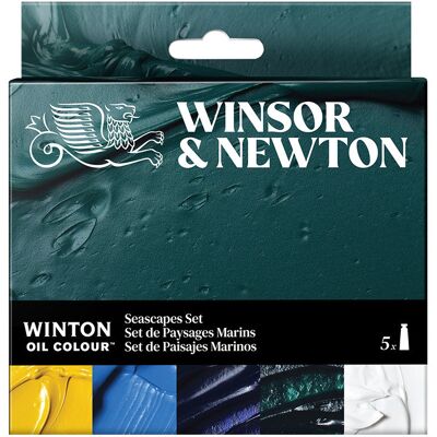 Winsor & Newton Seascape Set, farby olejne Winton W&N; 5 x 37 ml Winsor & Newton Seascape Set, farby olejne Winton W&N; 5 x 37 ml