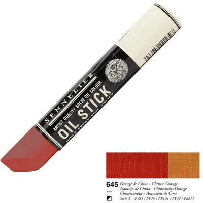 Sennelier Oil Stick 38Ml 1,28 Fl Oz S3 Chinese Orange Sennelier Oil Stick 38Ml 1,28 Fl Oz S3 Chinese Orange