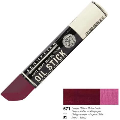 Sennelier Oil Stick 38Ml 1,28 Fl Oz S3 Helios Purple Sennelier Oil Stick 38Ml 1,28 Fl Oz S3 Helios Purple