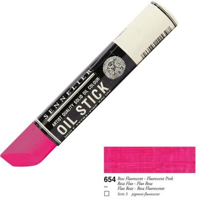 Sennelier Oil Stick 38Ml 1,28 Fl Oz S3 Neon Pink Sennelier Oil Stick 38Ml 1,28 Fl Oz S3 Neon Pink