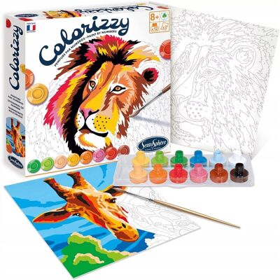 SentoSphere COLORIZZY Sawanna malowanie po numerach SentoSphere COLORIZZY Sawanna malowanie po numerach