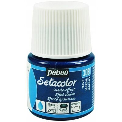 PEBEO Setacolor Opaque Suede Effect 45 Ml Navy PEBEO Setacolor Opaque Suede Effect 45 Ml Navy