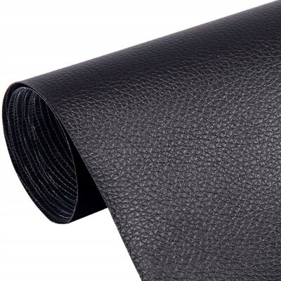 Heckermann SKÓRA SAMOPRZYLEPNA EKO SKÓRA SKAJ CZARNA MOCNY KLEJ 560g/m2 200x137cm Heckermann SKÓRA SAMOPRZYLEPNA EKO SKÓRA SKAJ CZARNA MOCNY KLEJ 560g/m2 200x137cm