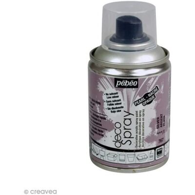 PEBEO Spray do farb DecoSpray 100 ml Farba do kreatywnych hobby DecoSpray: Kolor: Srebrny Ilość: 100 ml (pokrywa) PEBEO Spray do farb DecoSpray 100 ml Farba do kreatywnych hobby DecoSpray: Kolor: Srebrny Ilość: 100 ml (pokrywa)