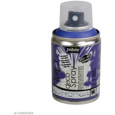 PEBEO Spray do malowania DecoSpray 100 ml - Pébéo - Fioletowy - Farba do rękodzieła PEBEO Spray do malowania DecoSpray 100 ml - Pébéo - Fioletowy - Farba do rękodzieła