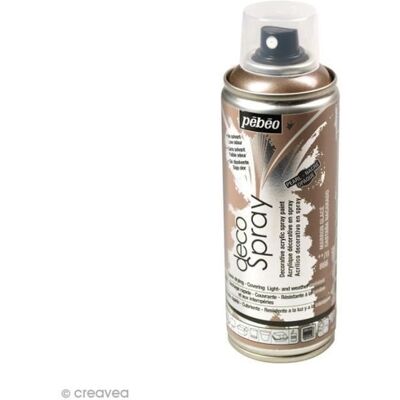 PEBEO Spray do malowania DecoSpray 200 ml - Brązowy lodowy - Farba do rękodzieła PEBEO Spray do malowania DecoSpray 200 ml - Brązowy lodowy - Farba do rękodzieła