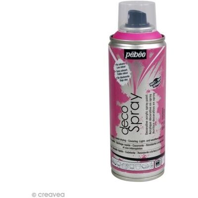 PEBEO Spray do malowania - Pébéo - DecoSpray - Róż fuksjowy - 200 ml - hobby kreatywne PEBEO Spray do malowania - Pébéo - DecoSpray - Róż fuksjowy - 200 ml - hobby kreatywne