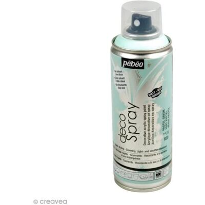 PEBEO Spray do malowania - Pébéo - DecoSpray - Zielony pastelowy - 200 ml PEBEO Spray do malowania - Pébéo - DecoSpray - Zielony pastelowy - 200 ml