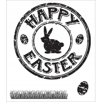 inna (Inny) STEMPEL Happy Easter - Wielkanoc, zajączek inna (Inny) STEMPEL Happy Easter - Wielkanoc, zajączek