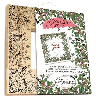 Aladine Stempel Ramka z Ostrokrzewu Aladine Stempel Ramka z Ostrokrzewu
