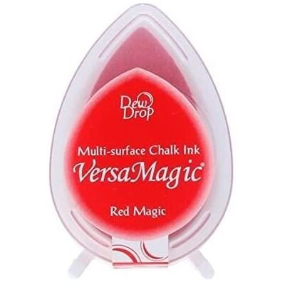 Inny producent Stempel tuszujący - TSUKINEKO - GD000 - Wzór Krople DeWody - Kolor Czerwony - Wyjątkowa jakość tuszu Inny producent Stempel tuszujący - TSUKINEKO - GD000 - Wzór Krople DeWody - Kolor Czerwony - Wyjątkowa jakość tuszu