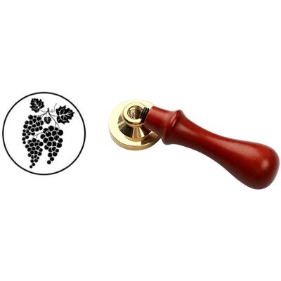 Siima Stempel Z Uchwytem Do Wosku 2,5Cm Winogrono Nr 5 Siima Stempel Z Uchwytem Do Wosku 2,5Cm Winogrono Nr 5