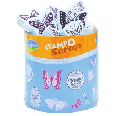 Aladine Stempelki, motylki, 29 sztuk Aladine Stempelki, motylki, 29 sztuk