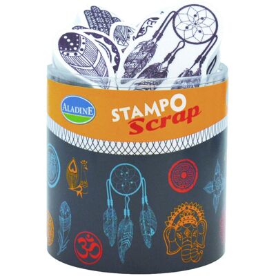 Aladine Stempelki, motywy etniczne, 21 sztuk Aladine Stempelki, motywy etniczne, 21 sztuk