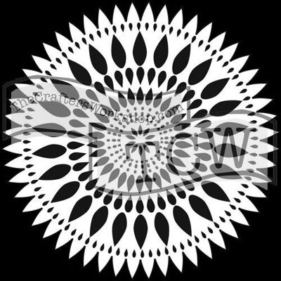 The Crafter`s Workshop, Inc. Szablon, cynia, 30,5 cm The Crafter`s Workshop, Inc. Szablon, cynia, 30,5 cm