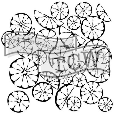 The Crafter`s Workshop, Inc. Szablon, cytrusy, 30,5 cm The Crafter`s Workshop, Inc. Szablon, cytrusy, 30,5 cm