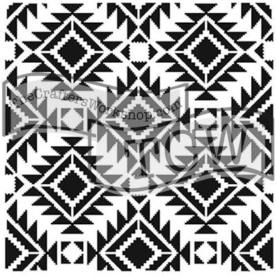 The Crafter`s Workshop, Inc. Szablon, dywan, 30,5 cm The Crafter`s Workshop, Inc. Szablon, dywan, 30,5 cm