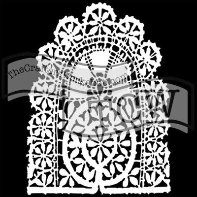 The Crafter`s Workshop, Inc. Szablon, frywolitka, 30,5 cm The Crafter`s Workshop, Inc. Szablon, frywolitka, 30,5 cm