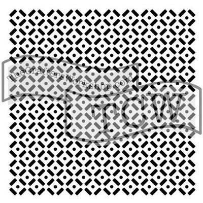 The Crafter`s Workshop, Inc. Szablon, kropki i kreski, 30,5 cm The Crafter`s Workshop, Inc. Szablon, kropki i kreski, 30,5 cm